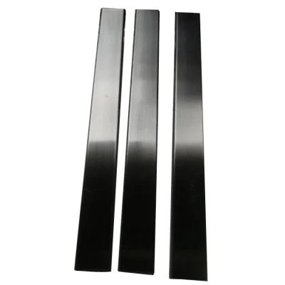 Black Titanium Hairline Handrail Stainless Steel Tube Pipe